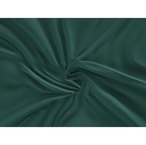 Kvalitex Saténové prostěradlo LUXURY COLLECTION 160x200cm tmavě zelené