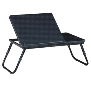 Skládací stolek na notebook EVALD, černá