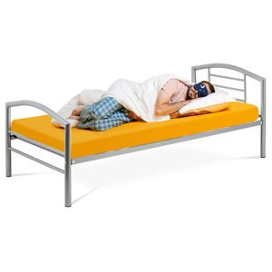 Kovová postel BED-1900 SIL 90x200 cm