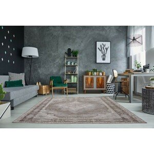 Estila Luxusní vintage koberec Levante 240x160cm světle šedý