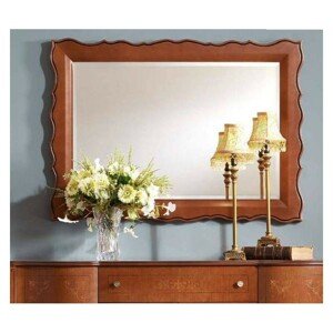 Estila Luxusní rustikální nástěnné zrcadlo RUSTICA obdélníkové 110cm